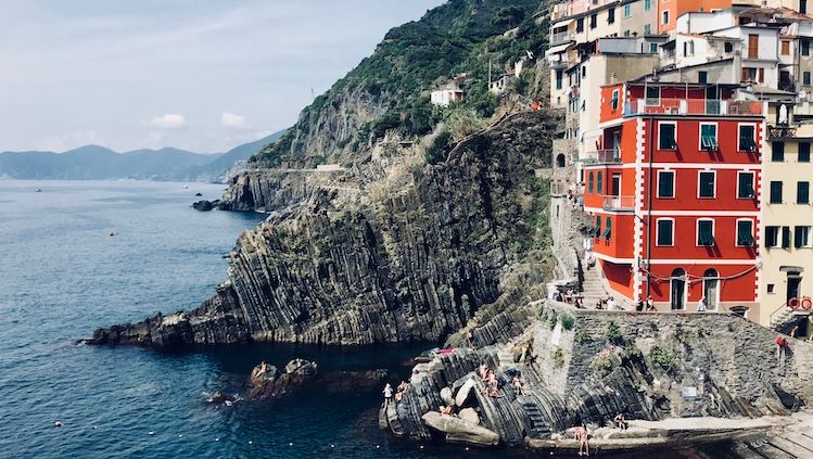 Cinque Terre in May.