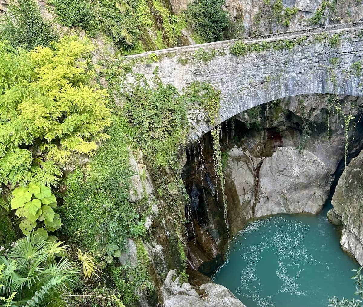 Orrido di Bellano, featuring a 15-million-year-old waterfall.