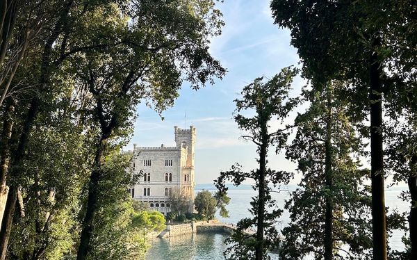 Castello di Miramare in Trieste, Italy